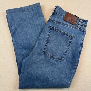 L.L. Bean 35x26 1912 Heritage Jeans Mens Blue Coolmax Stretch Denim 512232